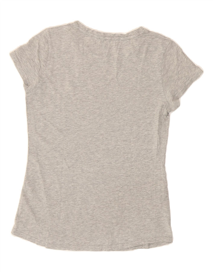 PUMA Womens Graphic T-Shirt Top UK 10 Small Grey Vintage Puma and Second-Hand Puma from Messina Hembry 