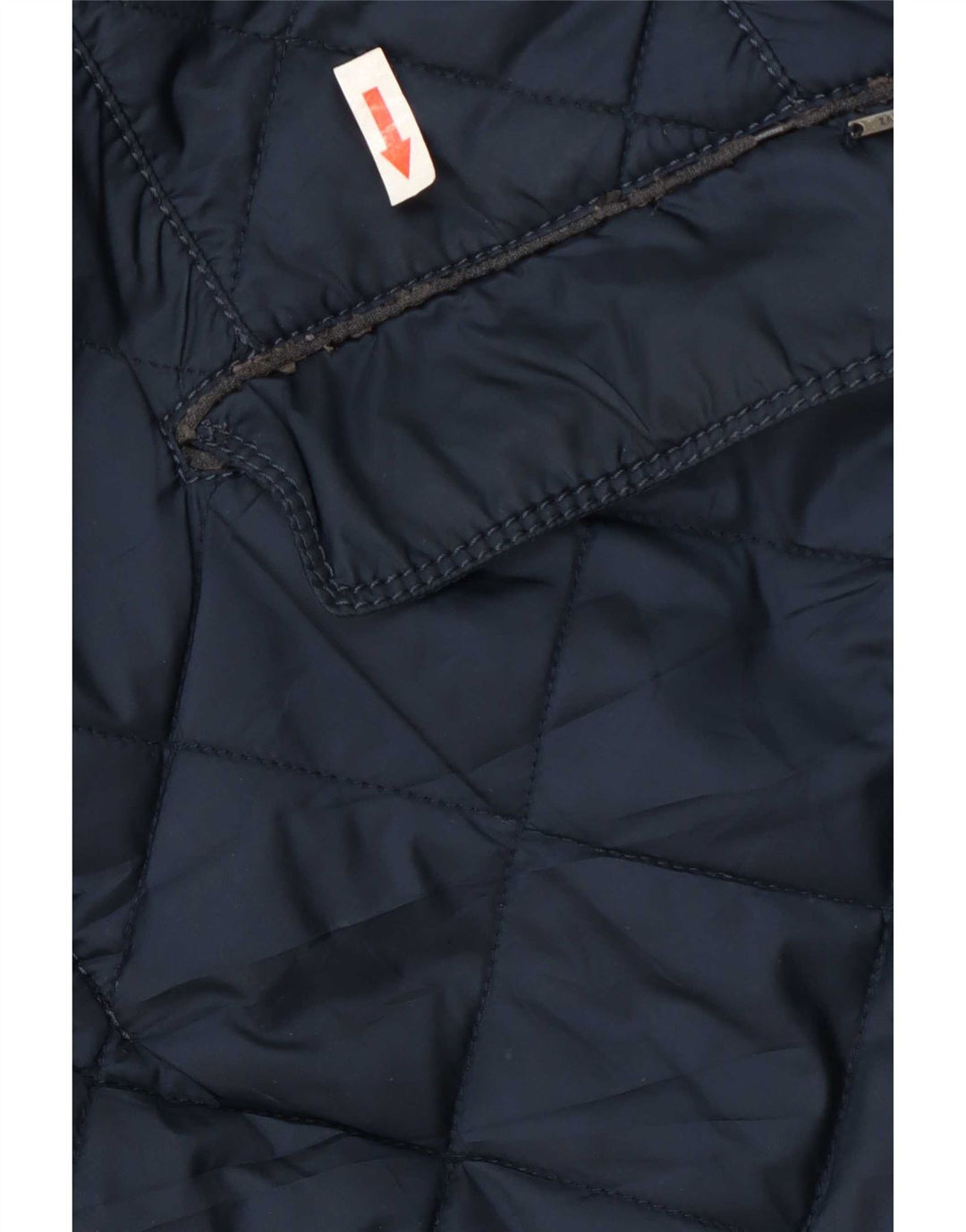Giacca trapuntata da uomo Zara UK 44 2XL Poliestere blu navy