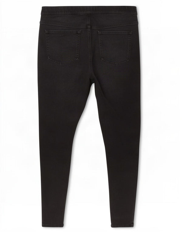 Marks & Spencer Damen Jegging-Jeans UK 20 2XL W42 L27 Graue Baumwolle
