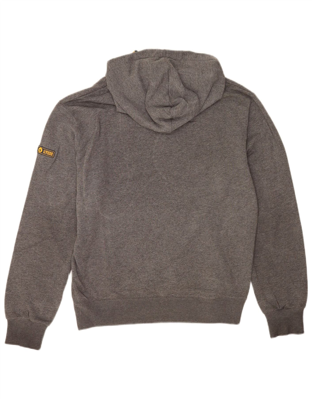 Ciesse Piumini Mens Graphic Hoodie Jumper Medium Grey Cotton
