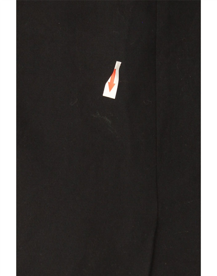 Marks & Spencer Dame Mini Pencil Skirt UK 20 2XL W40 Sort Polyester