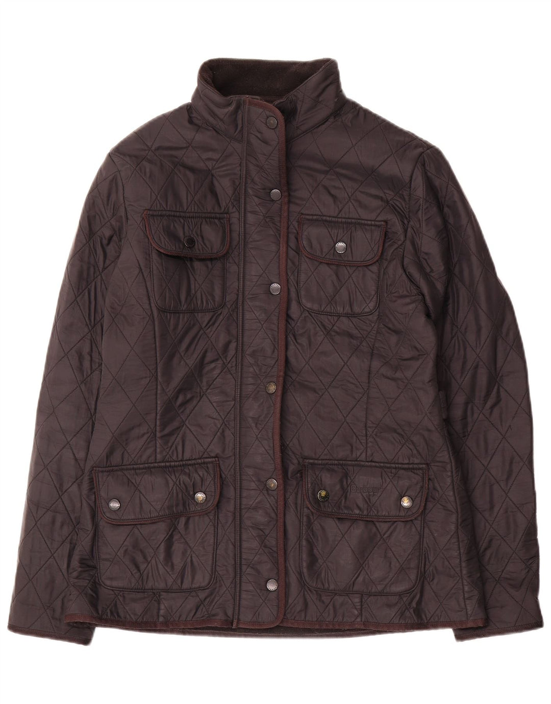 Giacca pratica trapuntata da donna Barbour UK 12 media nera