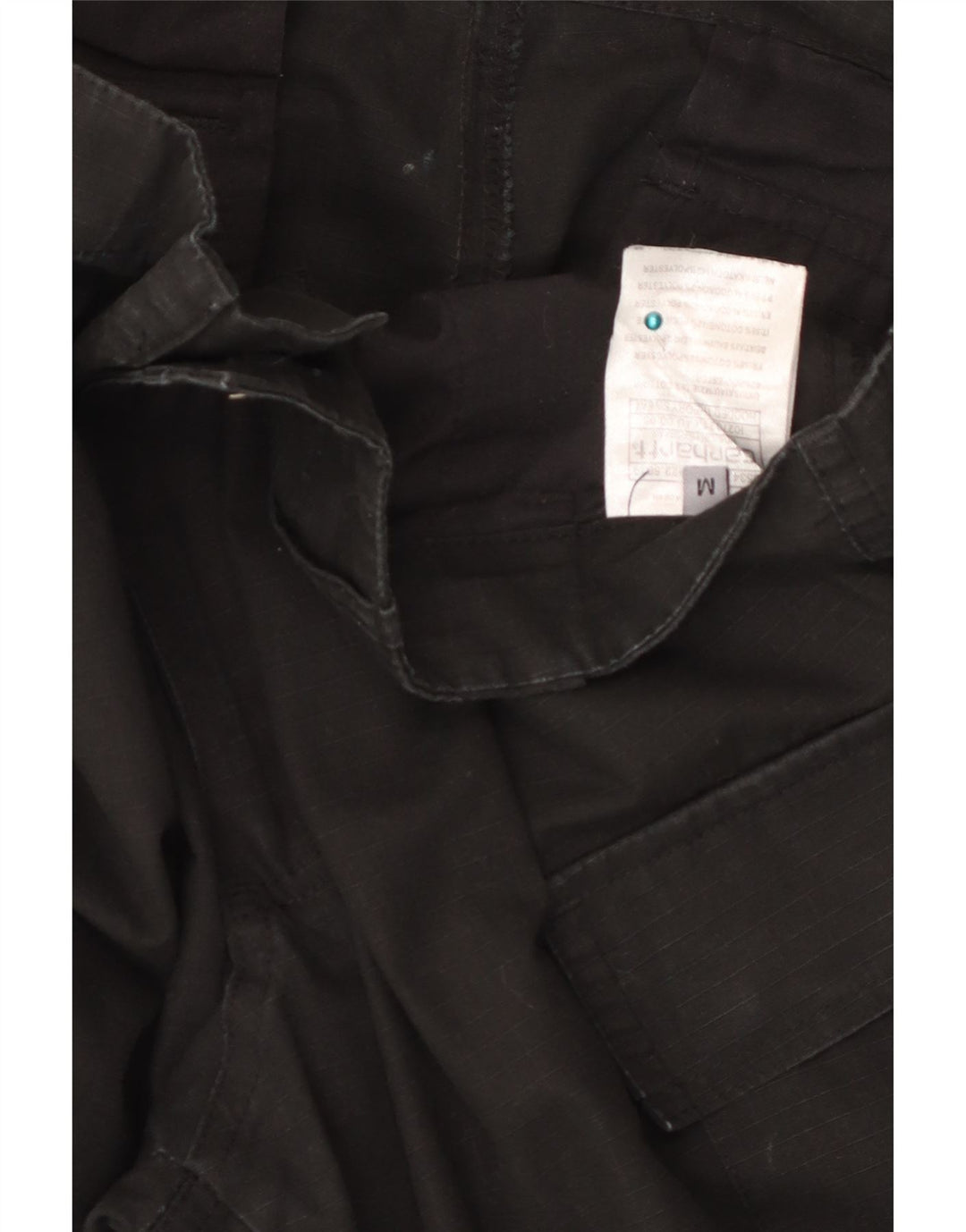 Carhartt Herre Cargo Bukser Medium W34 L29 Sort Bomuld