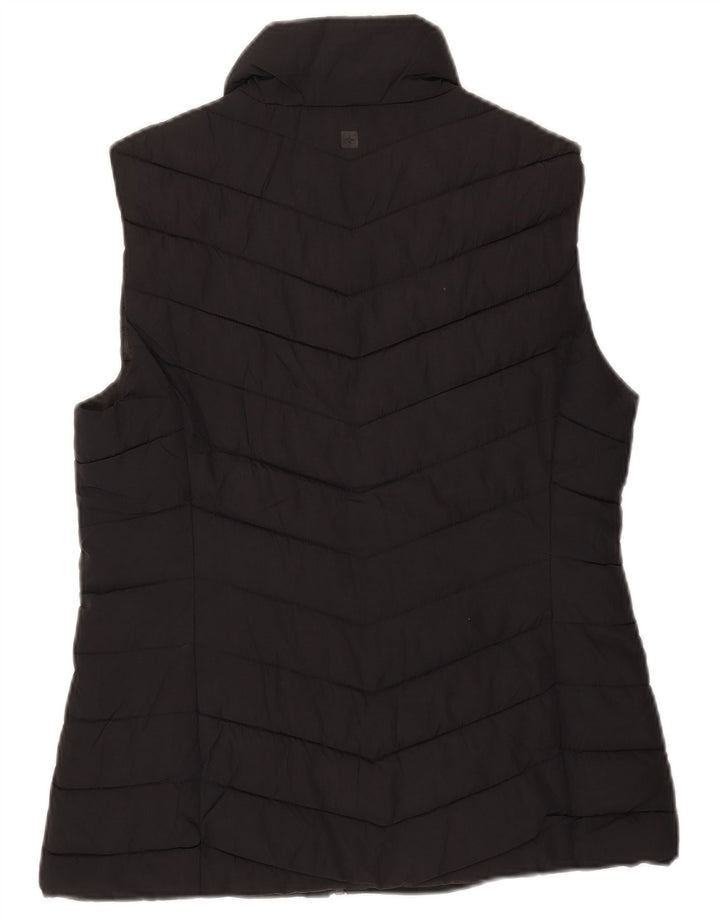 Mountain Warehouse Womens Padded Gilet UK 12 Medium Black Nylon