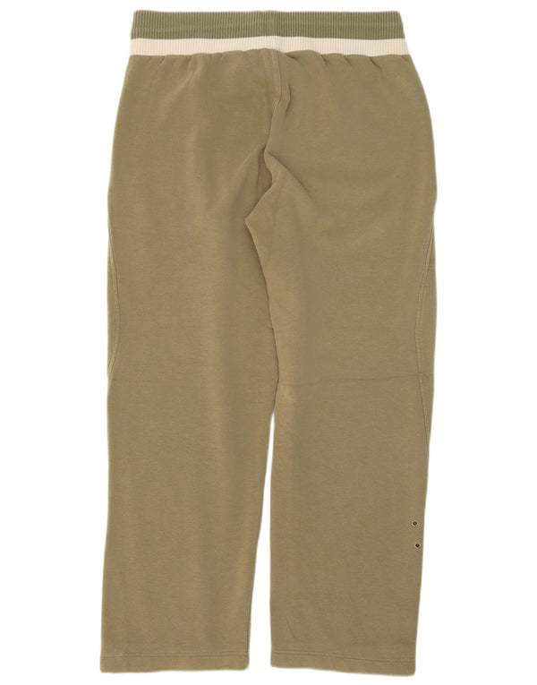 Puma Mens Tracksuit Trousers Medium  Khaki Colourblock