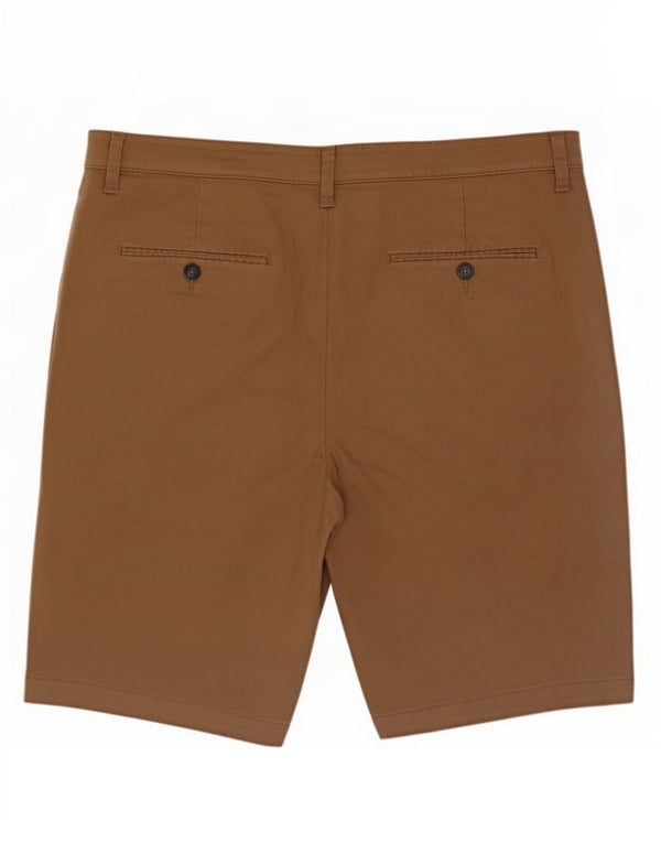 Marks & Spencer Herre Chino Shorts Large W36 Beige Bomuld