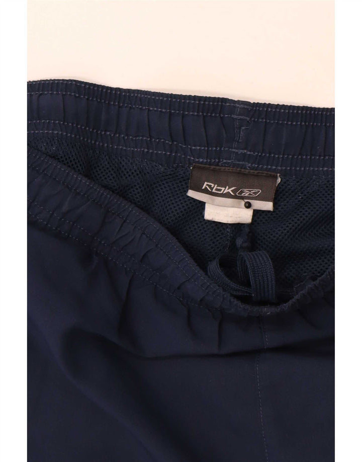Reebok Mens Tracksuit Trousers Joggers Large Navy Blue