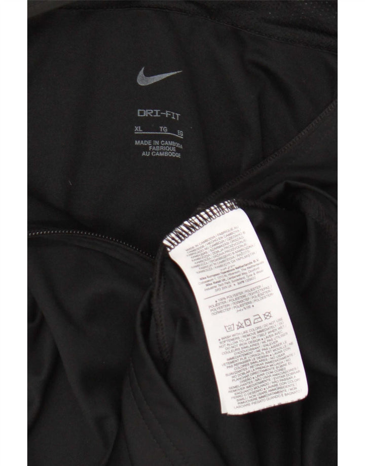 Nike Hommes Dri Fit Survêtement Top Veste XL Noir Polyester