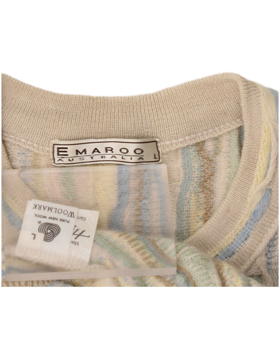 Sweter damski EMAROO AUSTRALIA UK 14, duży, wielokolorowy