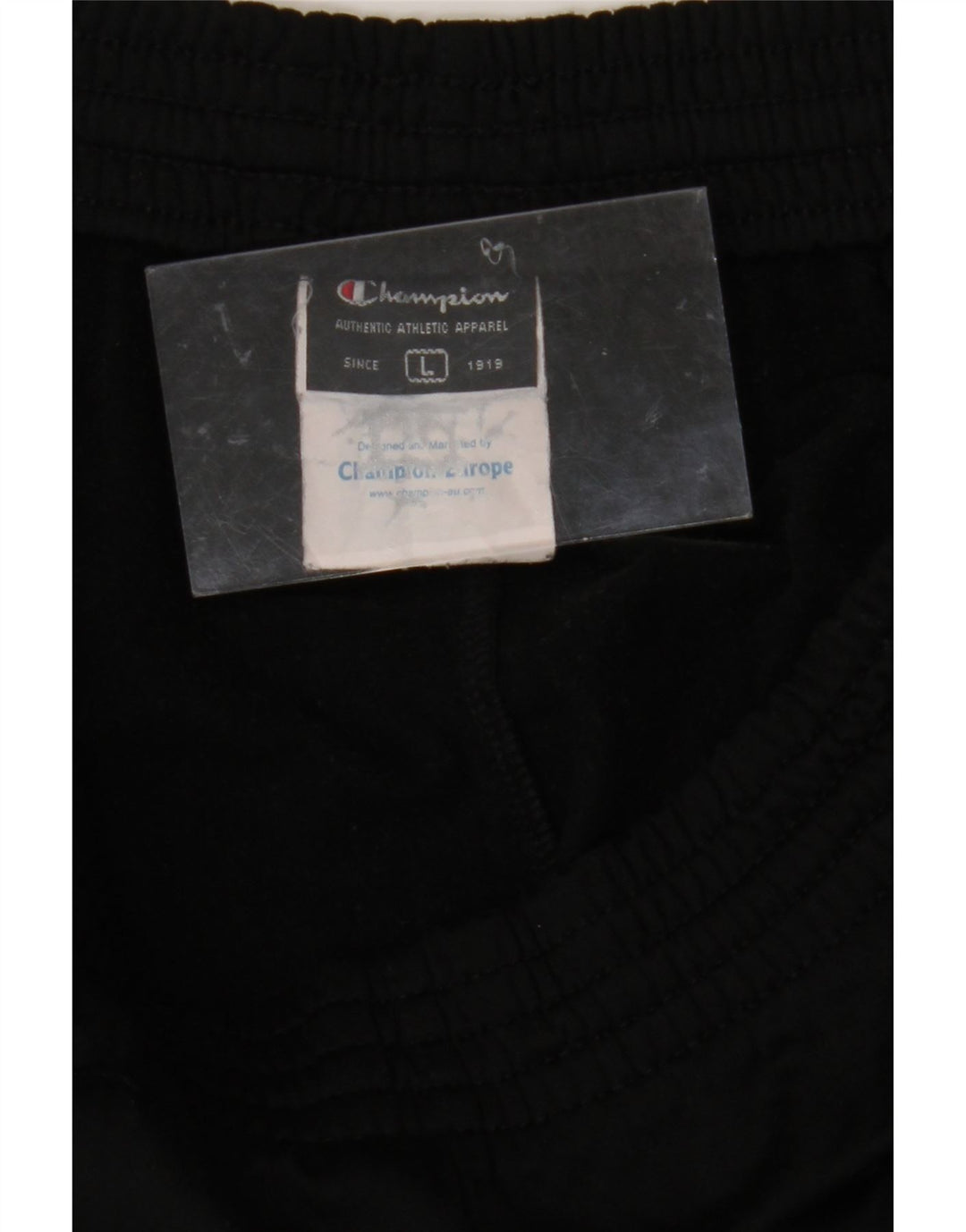 CHAMPION Mens Tracksuit Trousers Large  Black Polyester