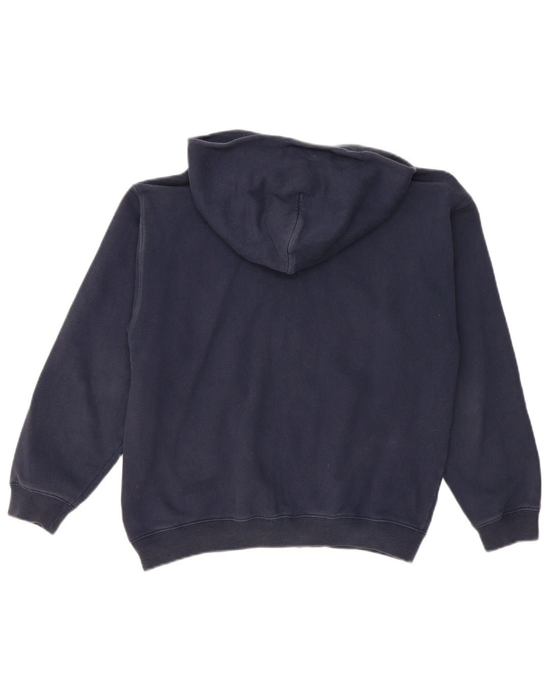 ASICS Boys Zip Hoodie Sweater 11-12 Years Navy Blue
