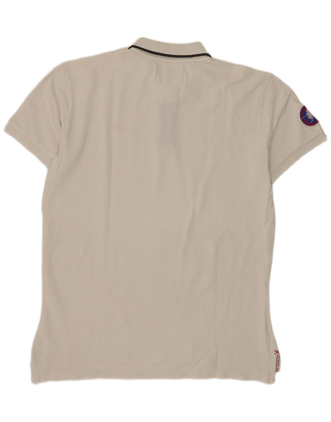 Museum Mens Polo Shirt XL White
