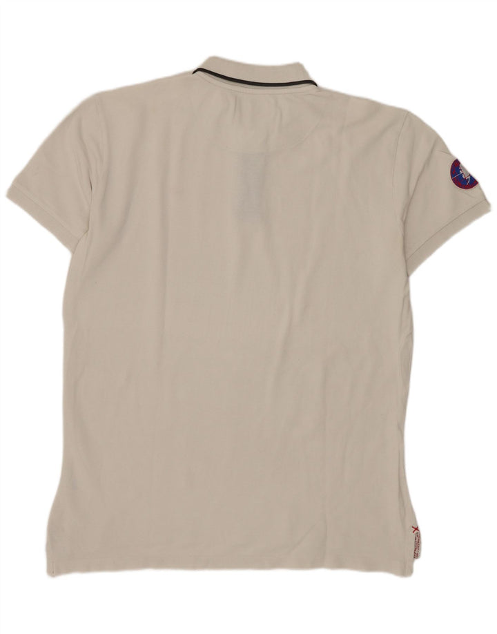 Museum Mens Polo Shirt XL White