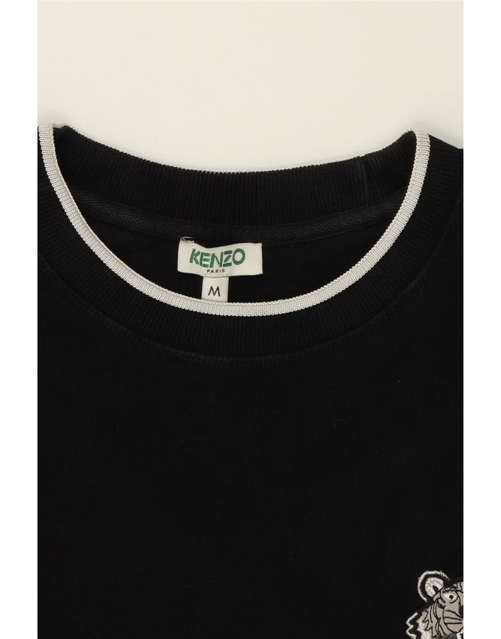 KENZO Mens Sweatshirt Jumper Medium Black