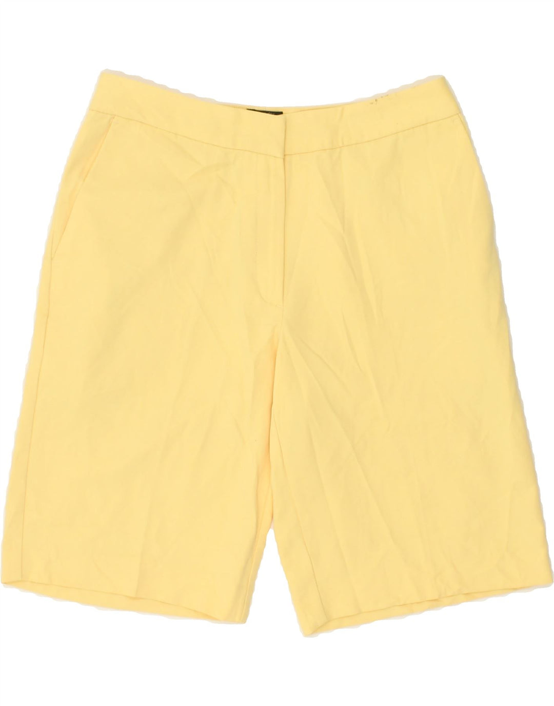 IZOD Womens Chino Shorts US 4 Small W26  Yellow Polyester Vintage Izod and Second-Hand Izod from Messina Hembry 
