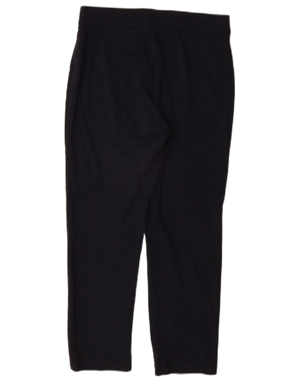 Marks & Spencer Dame Leggings UK 12 Medium Navy Blue Viscose