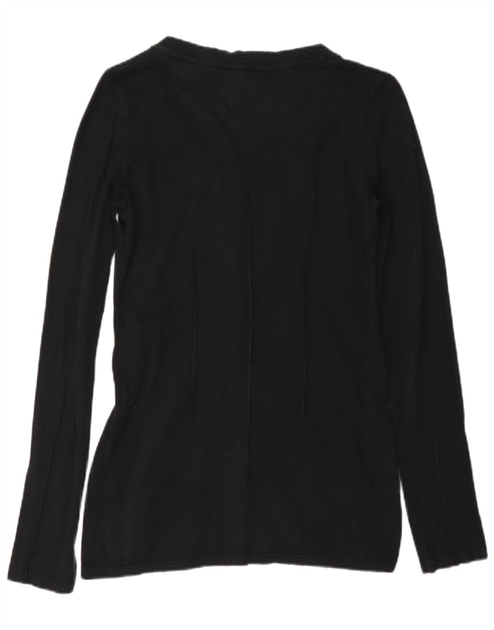 Liu Jo Womens Cardigan Sweater IT 42 Medium Black