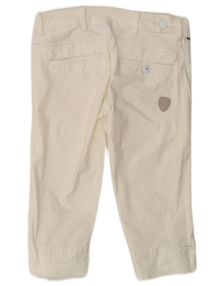 G-Star Womens Bermuda Shorts W26 Small White Cotton