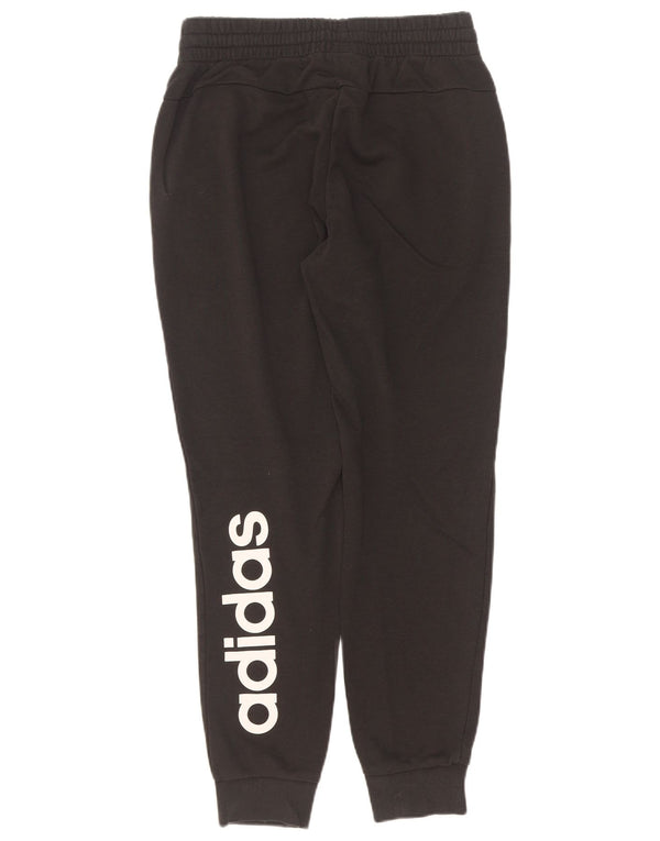 Pantaloni da tuta con grafica Adidas da donna Joggers UK 8/10 Small Cotone grigio