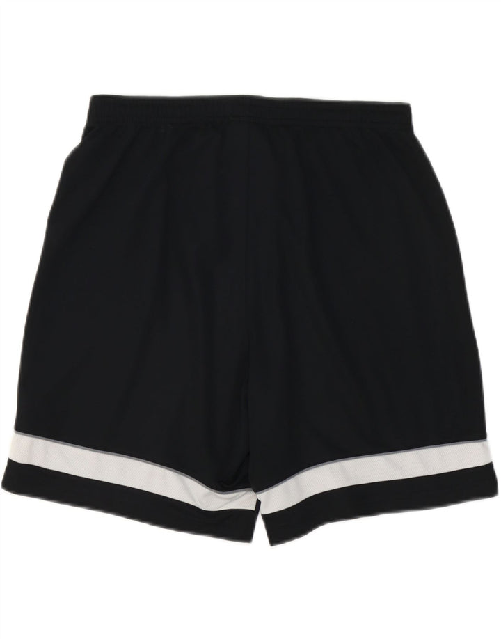 Nike Mens Medium Black Striped Polyester Sports