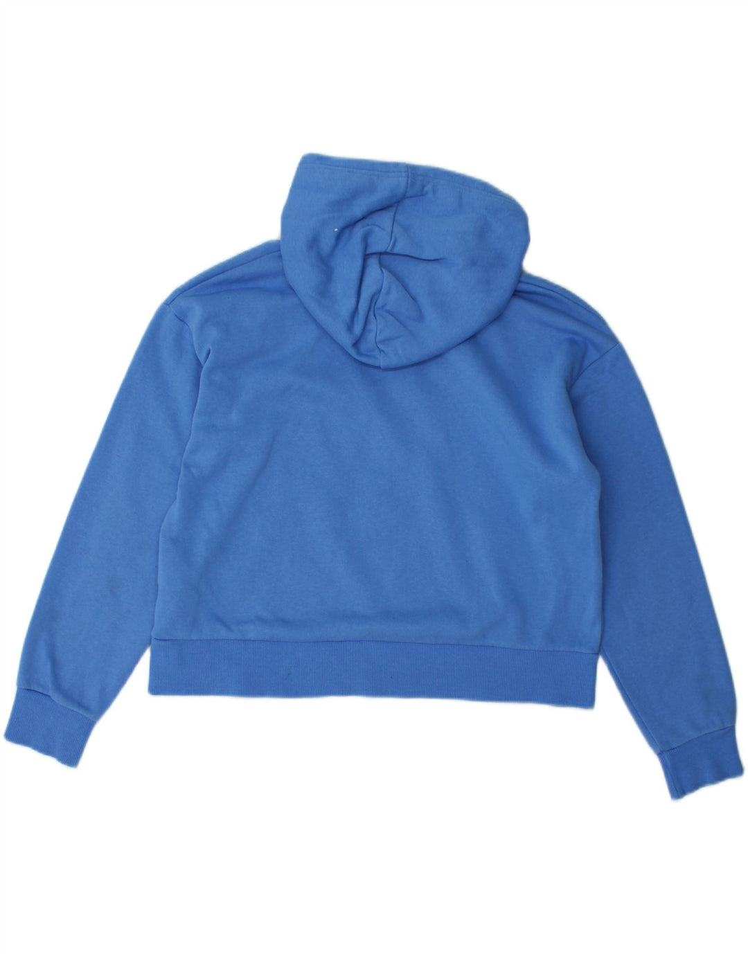 UNDER ARMOUR Girls Oversized Hoodie Jumper 11-12 Years Large Blue Cotton Vintage Under Armour and Second-Hand Under Armour from Messina Hembry 
