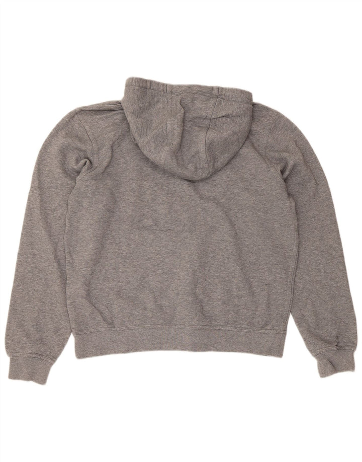 Nike Mens Regular Fit Hoodie Jumper Medium Grey Cotton