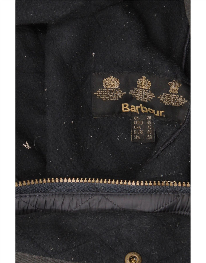 Giacca trapuntata da donna Barbour UK 20 2XL Blu Navy