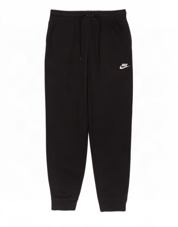 Pantaloni da tuta da donna Nike Joggers UK 14 Large Nero Cotone