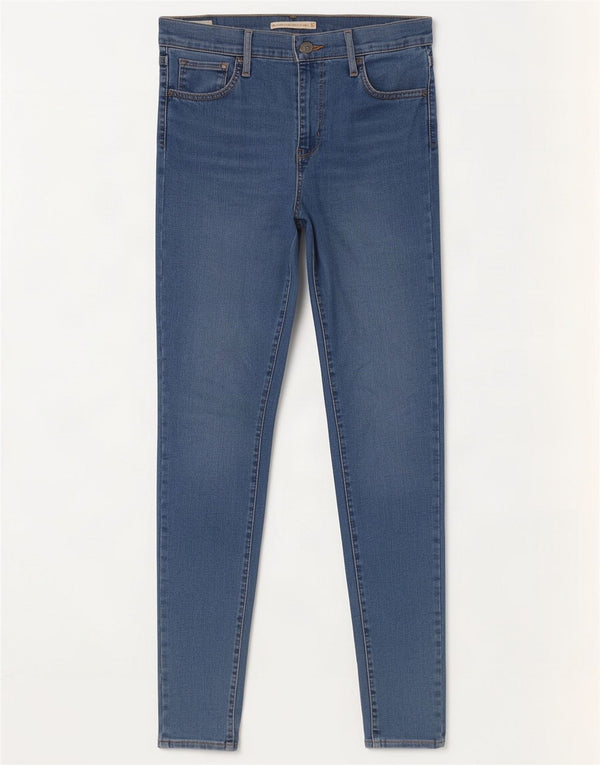 Jeans Levi's da donna 720 super skinny a vita alta W27 L30 cotone blu