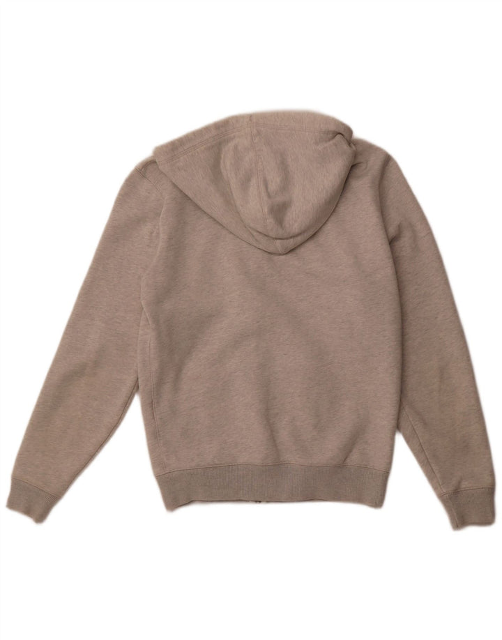 JACK WILLS Mens Zip Hoodie Sweater Small Grey Cotton