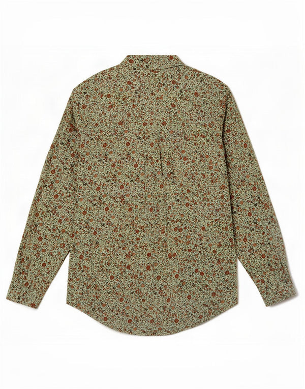 Peter Elliot Mens Shirt XL Green Floral