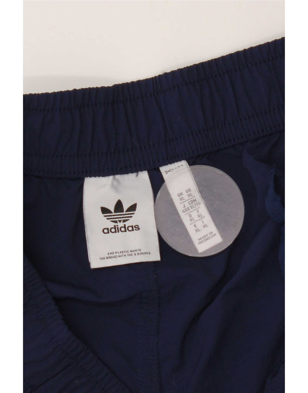 Adidas badeshorts til mænd XL marineblå polyester