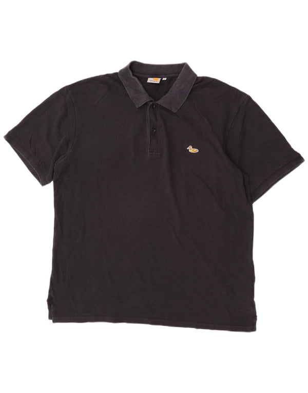 Polo Carhartt da uomo 2XL in cotone nero