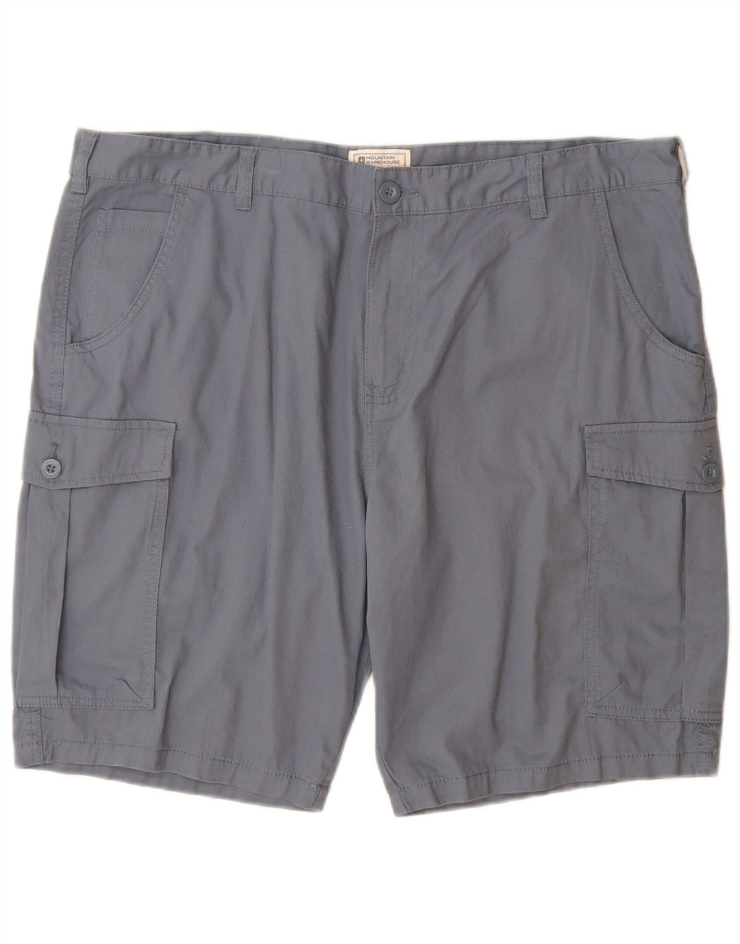 Mountain Warehouse Mens Cargo Shorts W40 XL Blue Cotton