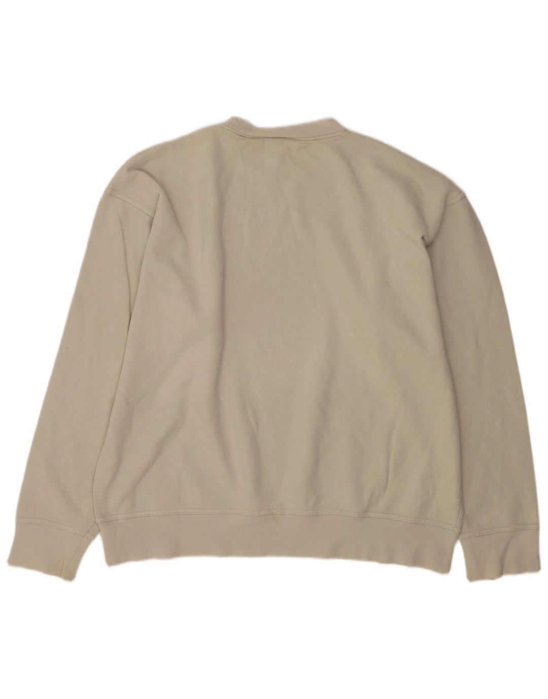 Asics Mens Graphic Sweatshirt Jumper 2XL Beige