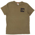 The North Face Mens T-Shirt Top Large Khaki Cotton