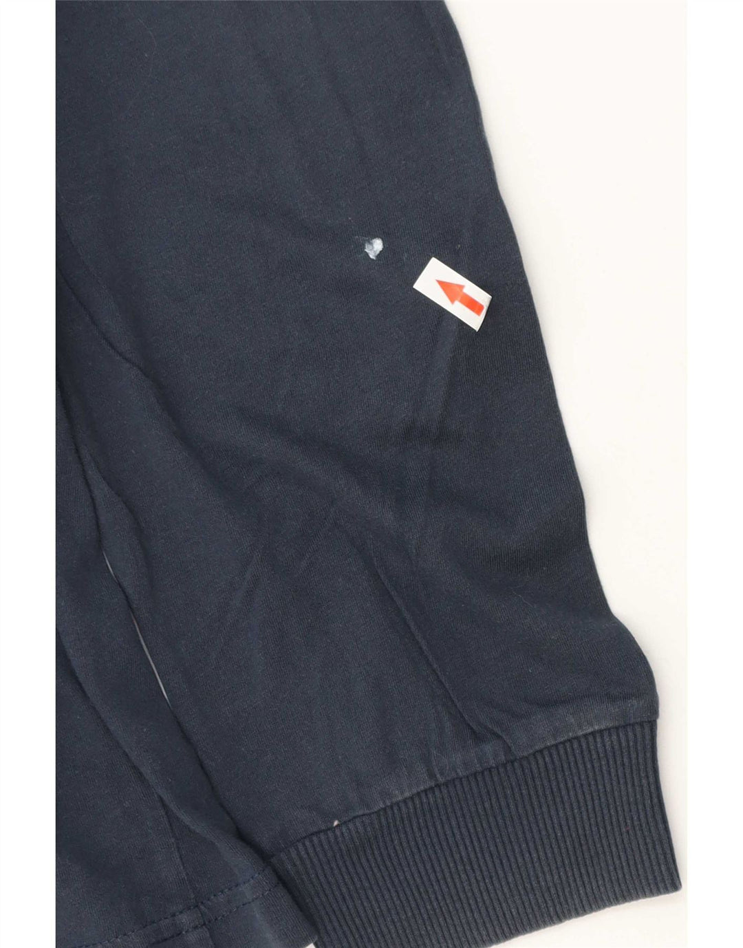 Champion Mens Graphic Top Long Sleeve Large Navy Blue