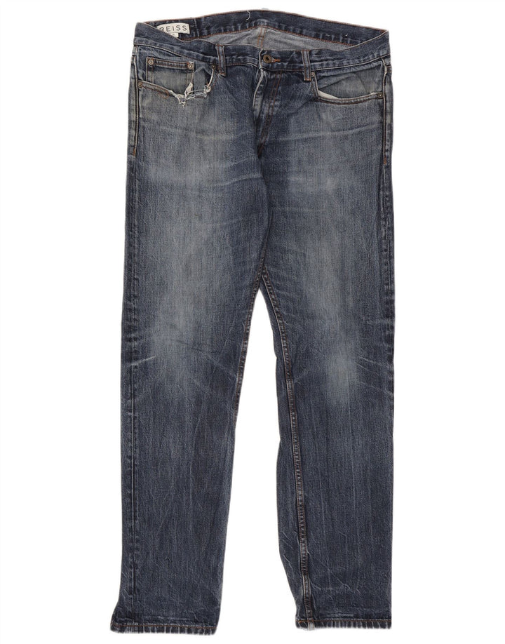 Jeans dritti da uomo Reiss W36 L31 cotone blu