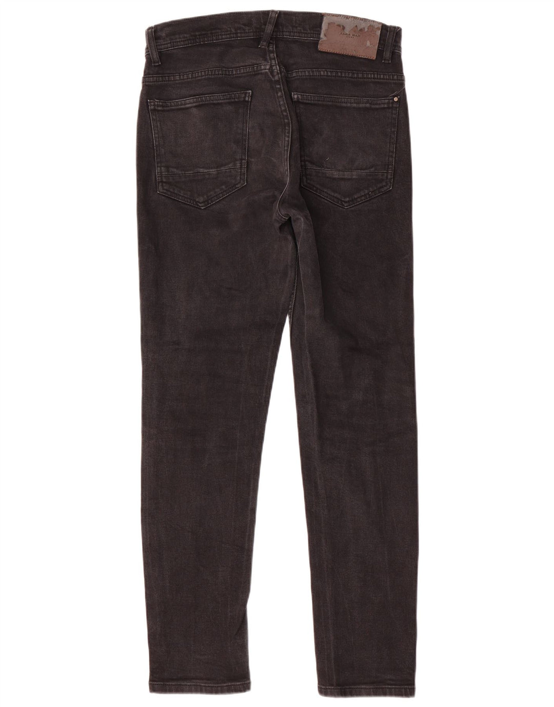 Blugi slim pentru bărbați Zara EU 40 Medium W31 L30 Negri