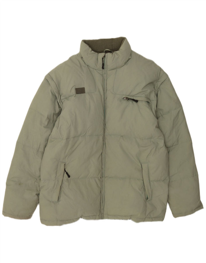 Fila Mens Padded Jacket UK 44 2XL Green Polyamide