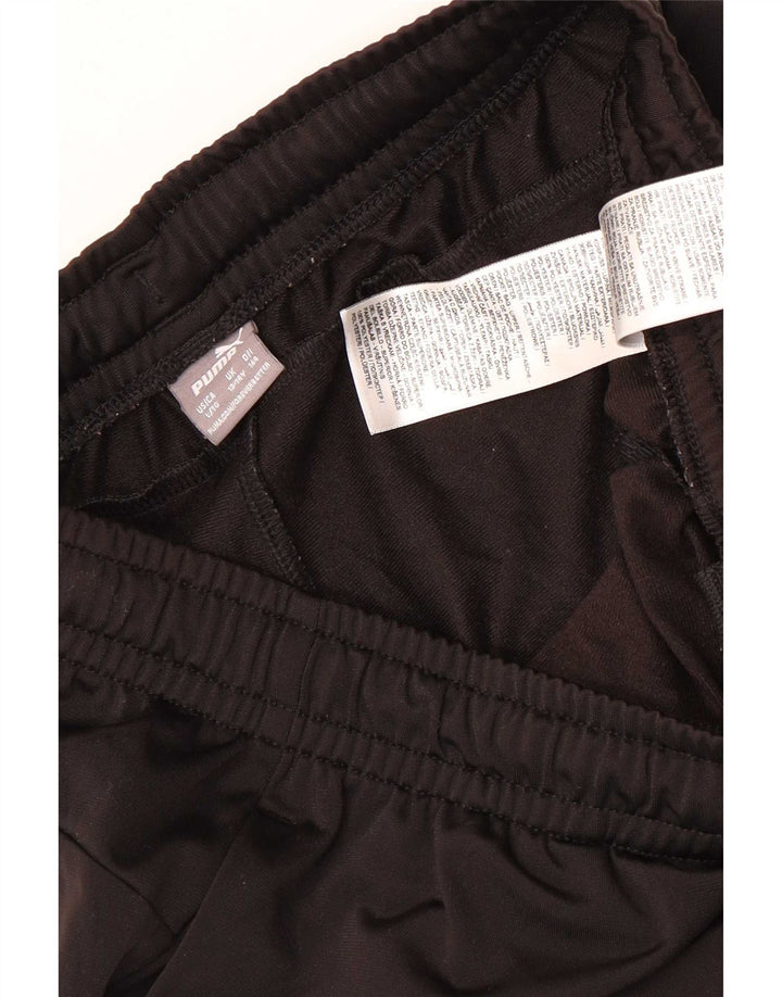 Puma Boys Tracksuit Trousers 13-14 Years Black Polyester