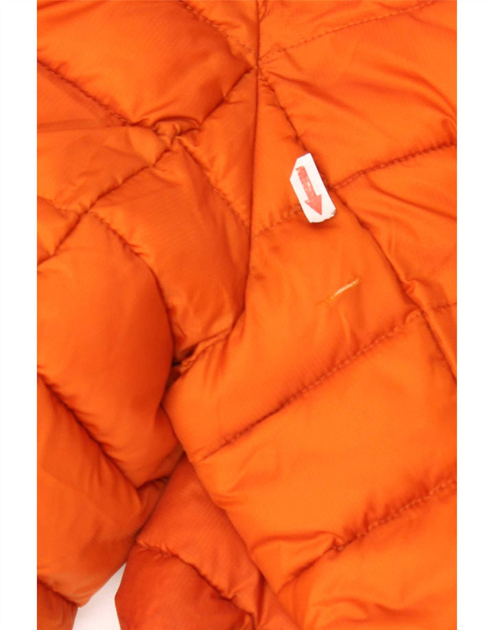 North Sails Chaqueta acolchada con capucha para hombre UK 40 Large Naranja Poliéster