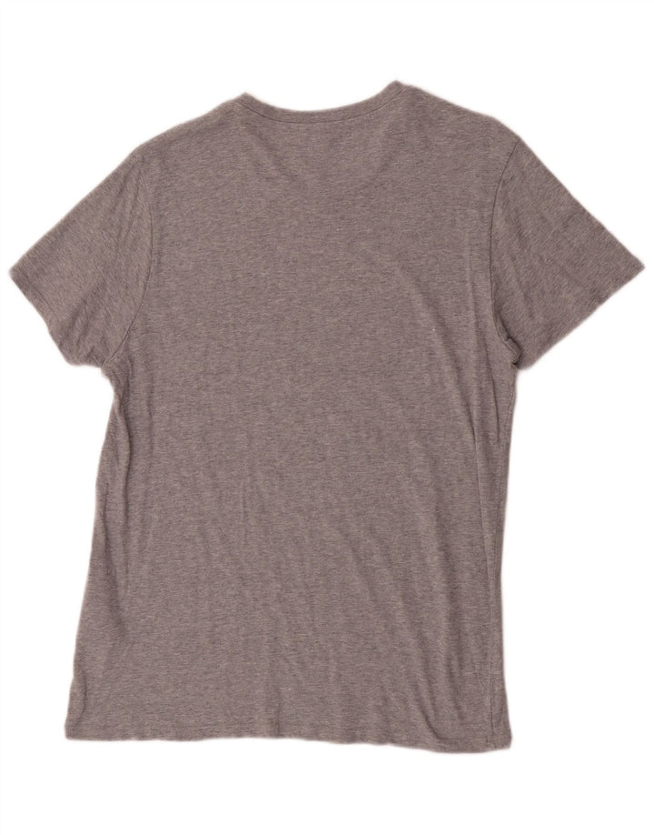 Levi's Mens Graphic T-Shirt Top Medium Grey Flecked Cotton