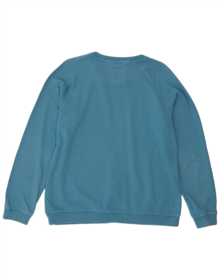Crew Clothing Womens Sweatshirt Jumper UK 14 Medium  Blue Cotton