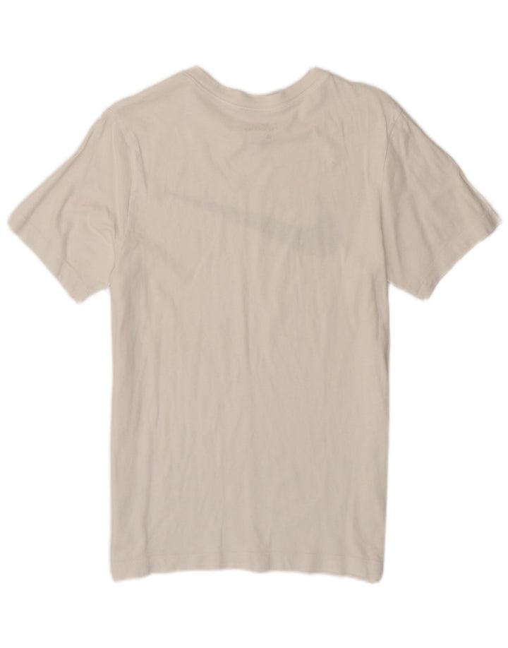 Męski T-shirt Nike z grafiką, mały, biały