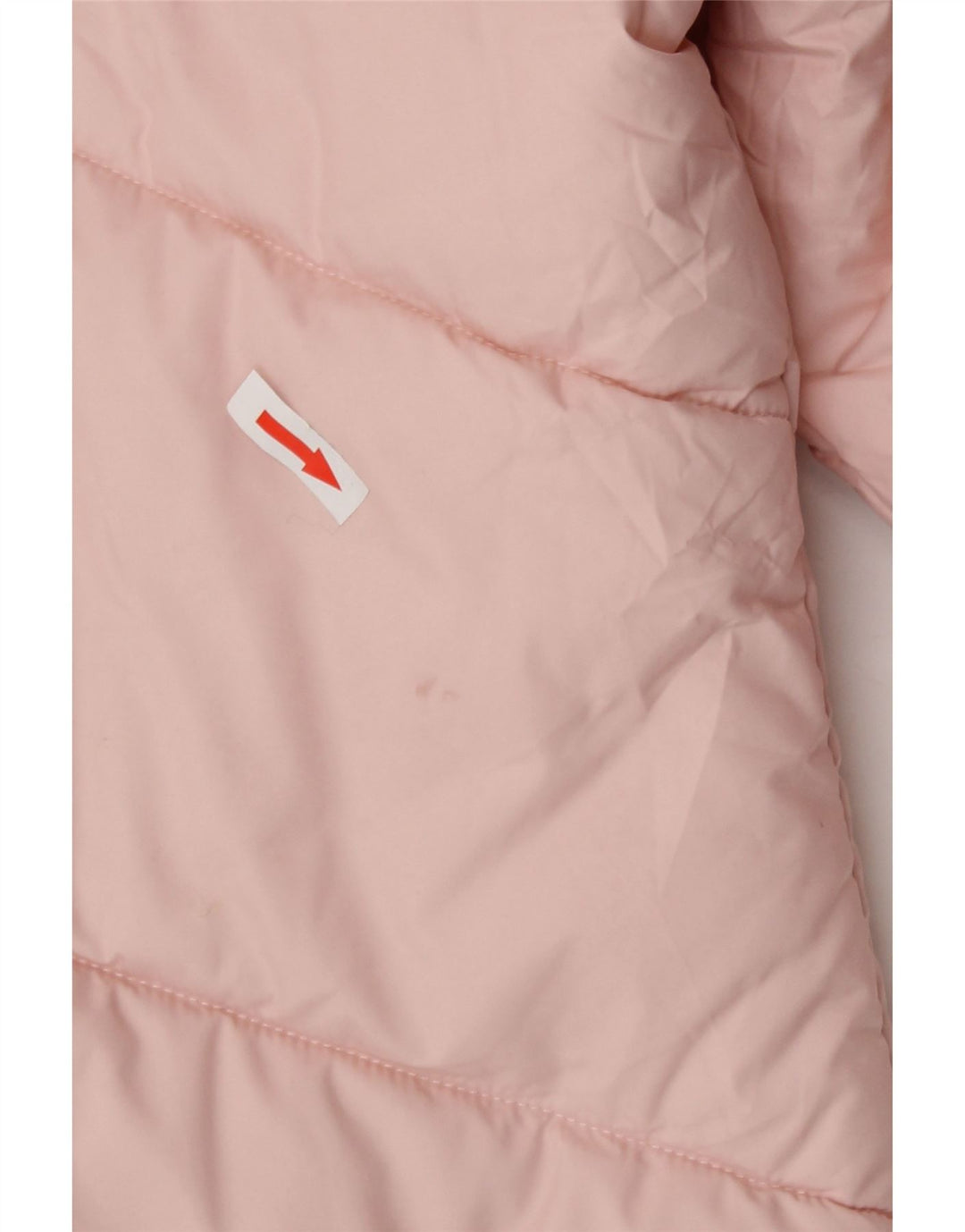Puma polstret hættejakke til kvinder UK 14 Medium Pink Polyester