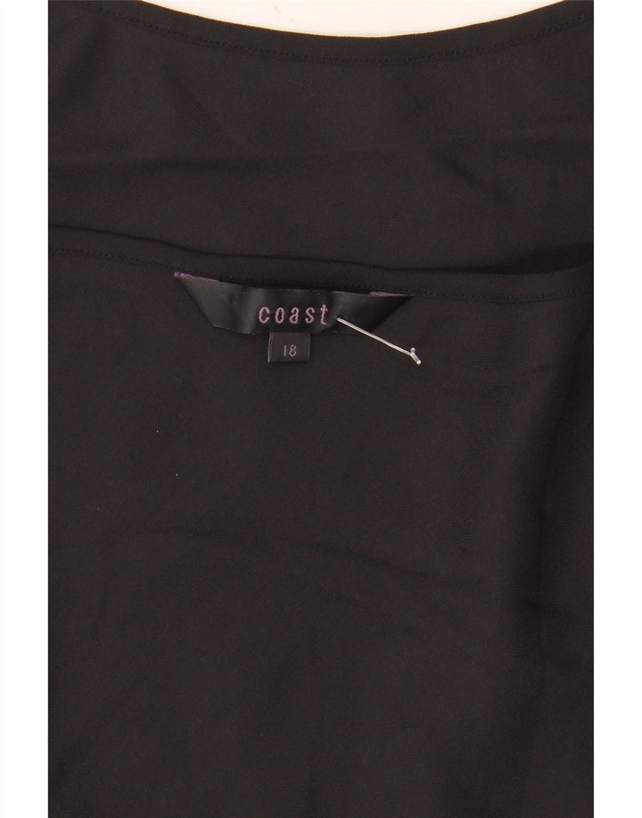 Coast Womens Slip Dress UK 18 XL Black