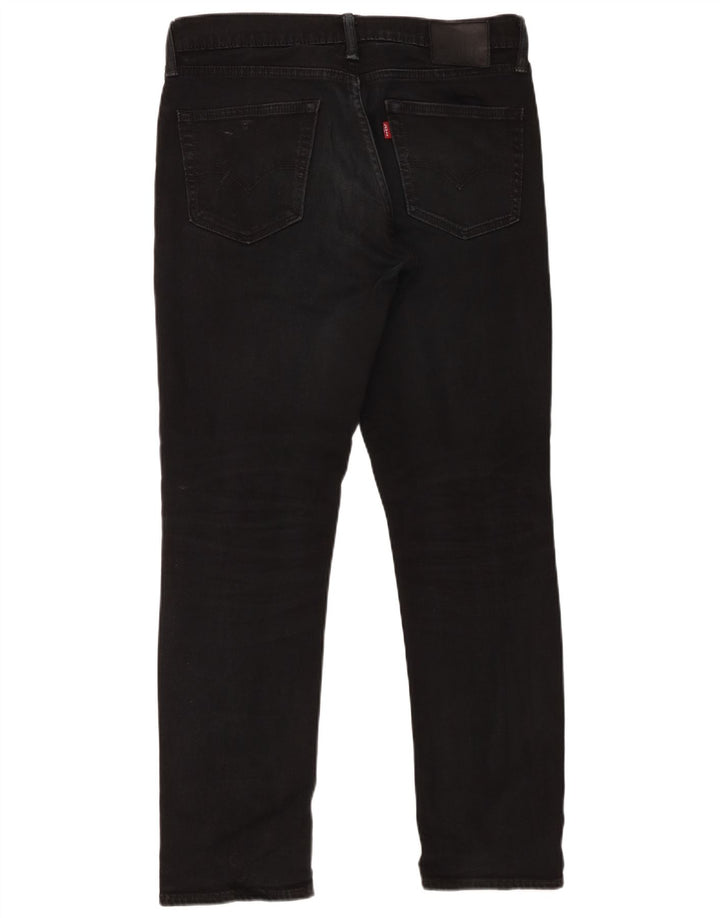 Levi's Mens 511 Slim Jeans W32 L32 Black Cotton