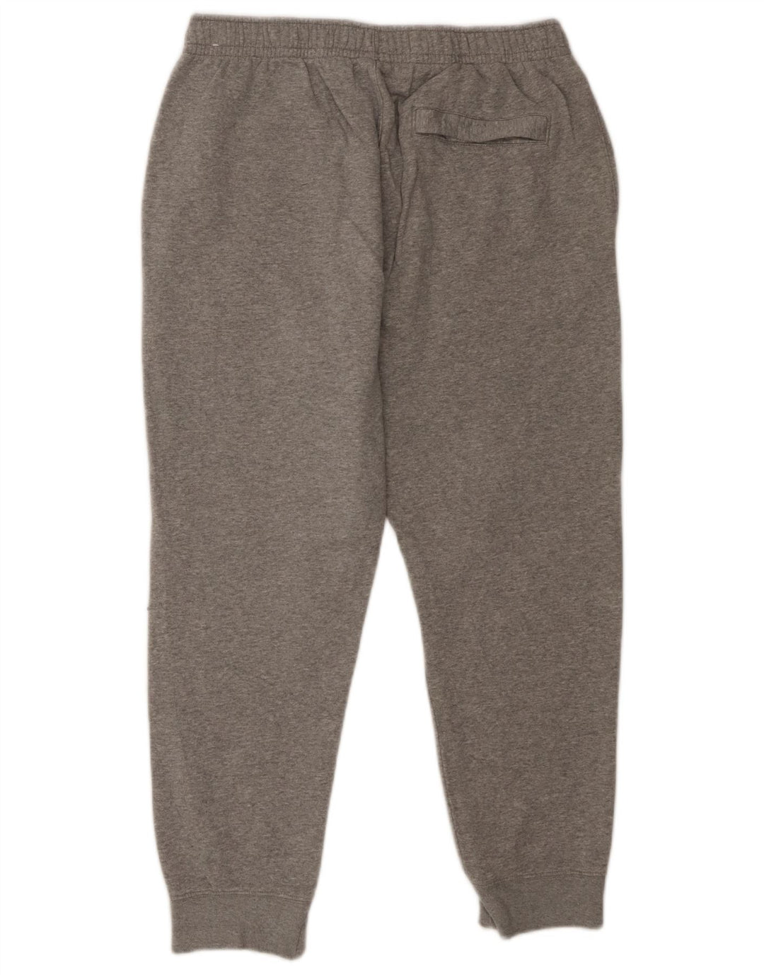 NIKE Mens Tracksuit Trousers Joggers Large  Grey Cotton