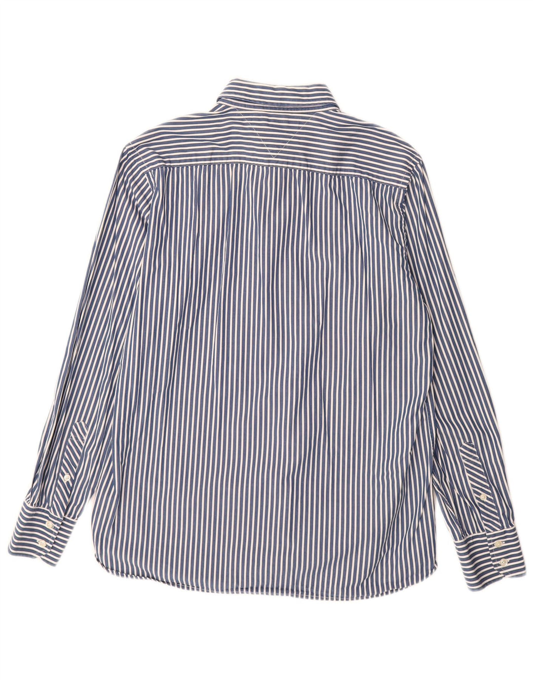 Tommy Hilfiger Herreskjorte Medium Blue Pinstripe Bomuld